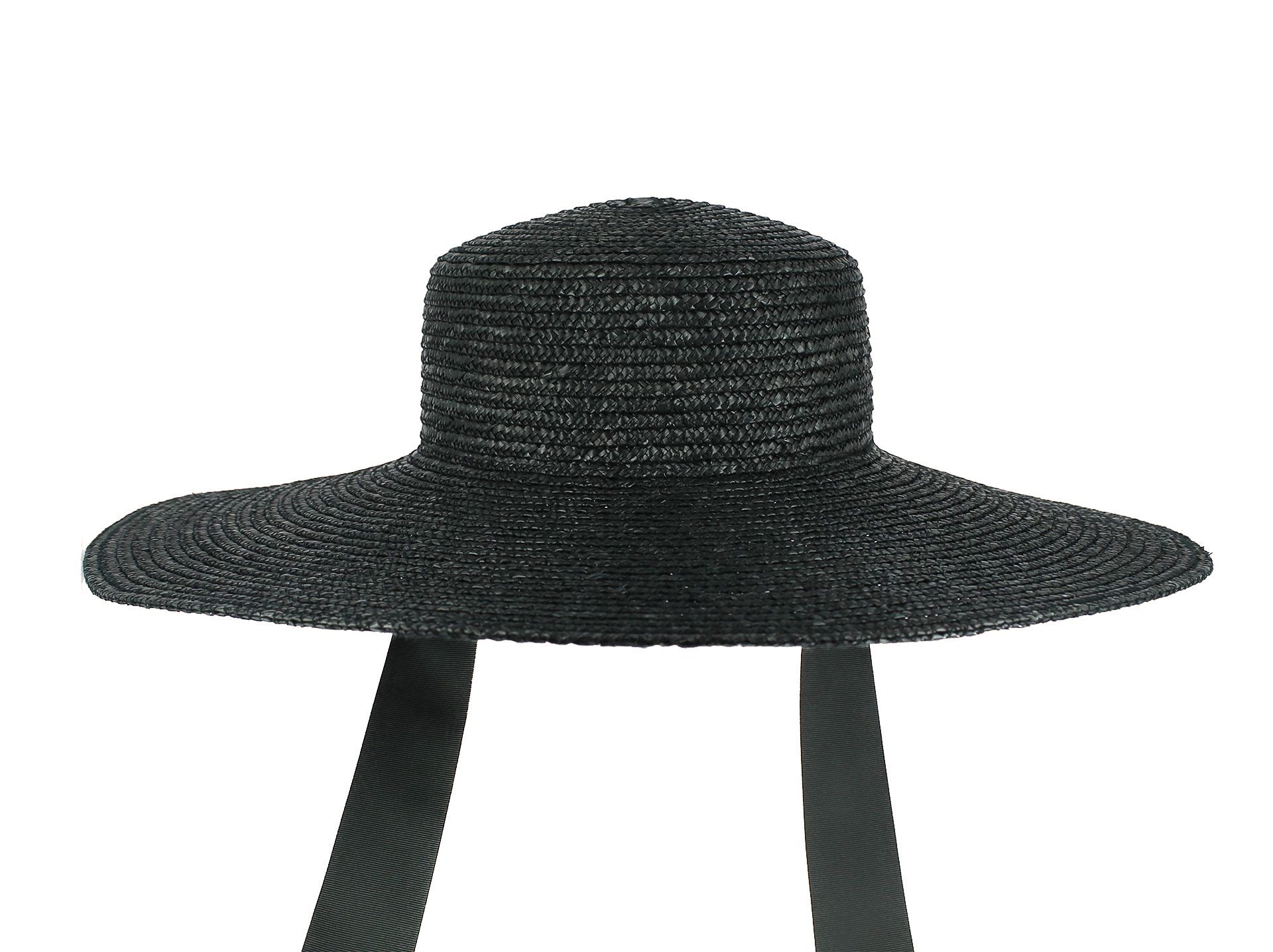 cappello_vivian_donna_paglia_nero_vista_frontale